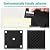 12 Pack Acoustic Panels Foam for Walls, 2"x12"x12" Sound Absorbing Panels, High Density Fire Resistant Soundproof Panels for Studio Recording (Black-12 Pack, 12"x12"x2")