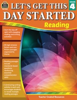 Paperback Let's Get This Day Started: Reading Grade 4: Grade 4 Book