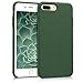 kwmobile TPU Silicone Case for Apple iPhone 7 Plus / 8 Plus - Soft Flexible Rubber Protective Cover - Dark Green