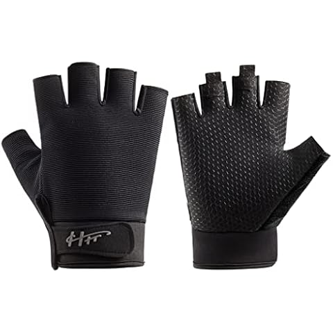 SUJAYU Fingerlose Handschuhe, Angelhandschuhe Paddelhandschuhe Segelhandschuhe Ruderhandschuhe Kajakhandschuhe Wasserhandschuhe Sporthandschuhe, Angelhandschuhe Herren & Damen Cover