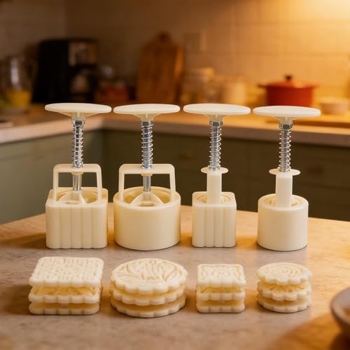 Moldes para tartas de luna que evitan que la masa se pegue al hornear dulces 3
