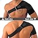 Shoulder Brace for Women and Men - Support for Torn Rotator Cuff, AC Joint Pain Relief and Dislocated Shoulder. Compression Sleeve, Arm Immobilizer Wrap, Stability Strap + Free Extension, Left-Right