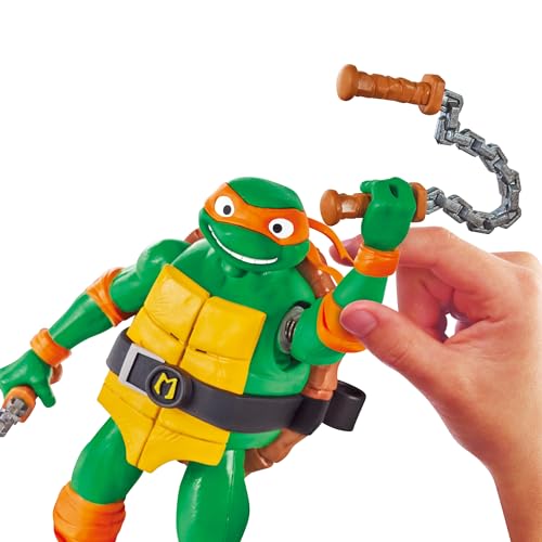 Tortues Ninja Figurine deluxe 15 cm avec fonction électronique Donatello - vue 8
