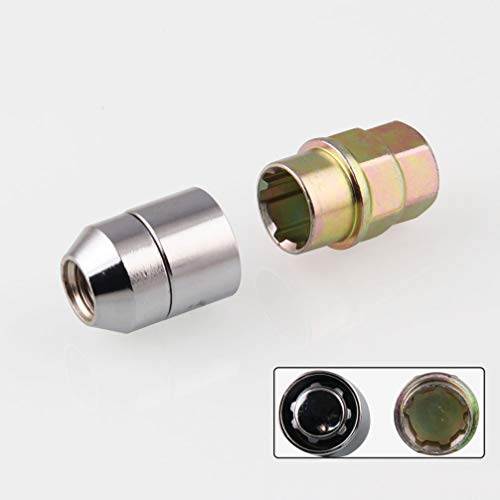 WINOMO 5 peças porca de pneu de carro anti-furto ferro trava de roda porca de segurança para modific