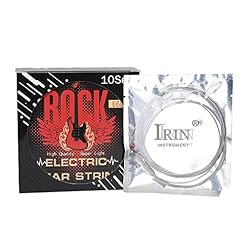 XIXILI Lot de 10 cordes de guitare électrique E680 en métal roche hexagonale en acier inoxydable - Les Beatles, Paul McCartney, John Lennon, RIngo Starr, George Harrison