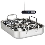 Viking 3-Ply Stainless Steel Roasting Pan with Non Stick...