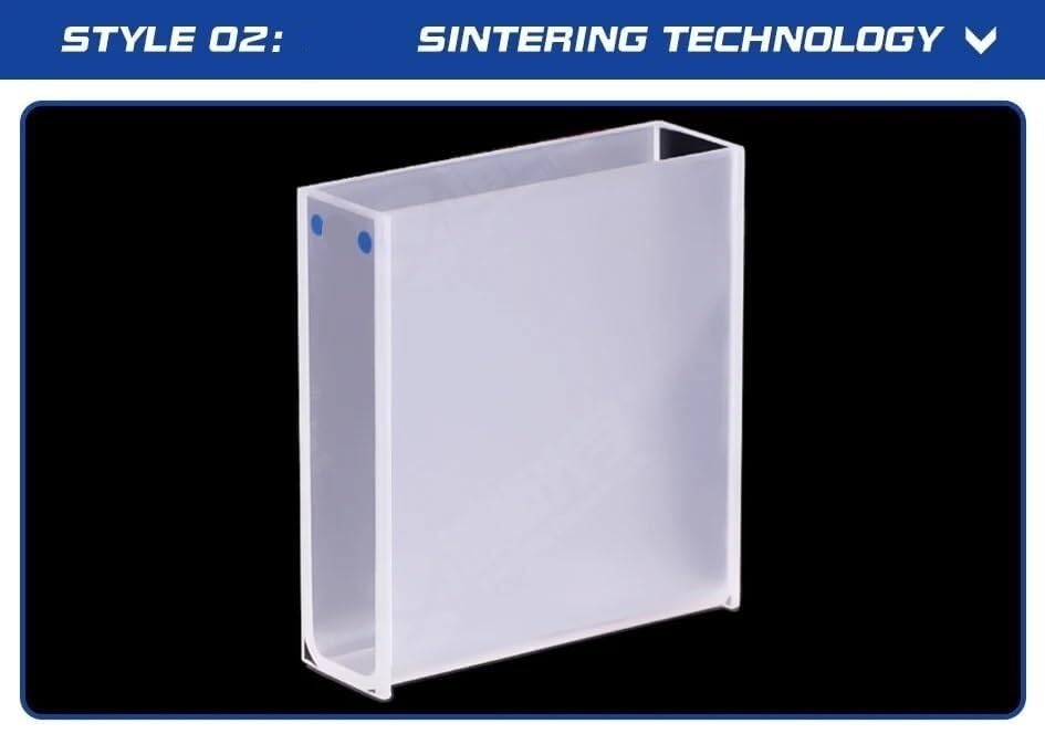 Cubeta de cuarzo IR de 14 ml con recorrido de 40 mm for espectrofotometría UV-Vis(Frit sintering)
