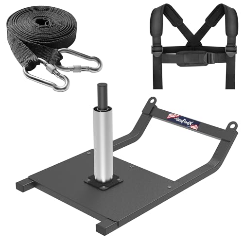 GanFindX Workout Sled for Full Body Training, Push Pull Strength