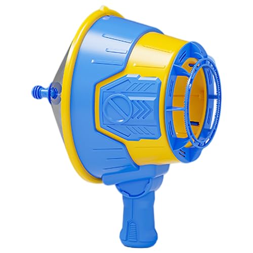 Machine à bulles sans pile pour enfants, jouet pistolet bleu anti-panne d'énergie