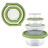 DIBALIYI Multi Size Food Storage Containers with Lids, Plastic Mixing Bowls, Kitchen Bowls Food Stor