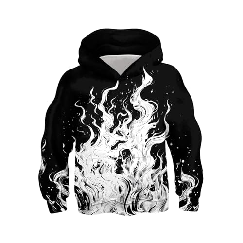 Sweat-shirt à capuche garçon en polaire pour les activités d'école et de loisirs