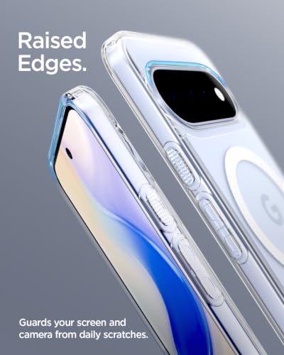 Image of Spigen Ultra Hybrid MagFit for Google Pixel 11 Case, Clear White