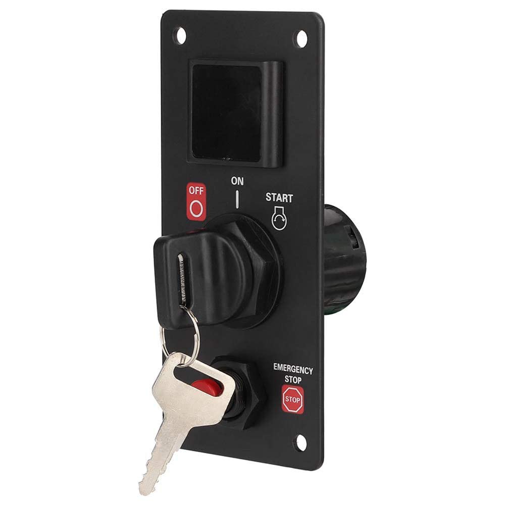 06323-ZZ5-764 Ignition Key Switch Panel for Honda Outboard 40 50 60 75 90 115 135 150 175 200 225 250 HP Outboard Remote Control Box,Ignition Cut Off Switch with Keys and Wire