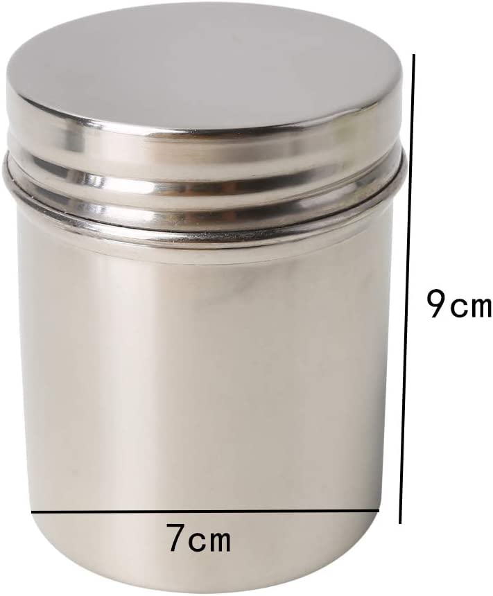 蓋付き保存容器 円筒形　高さ9cm, 幅5.5cm Amazon｜キャニスターお茶筒タバコケースお茶缶コーヒーケース保存容器