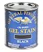 General Finishes BLP Oil Base Gel Stain, 1 Pint, Black