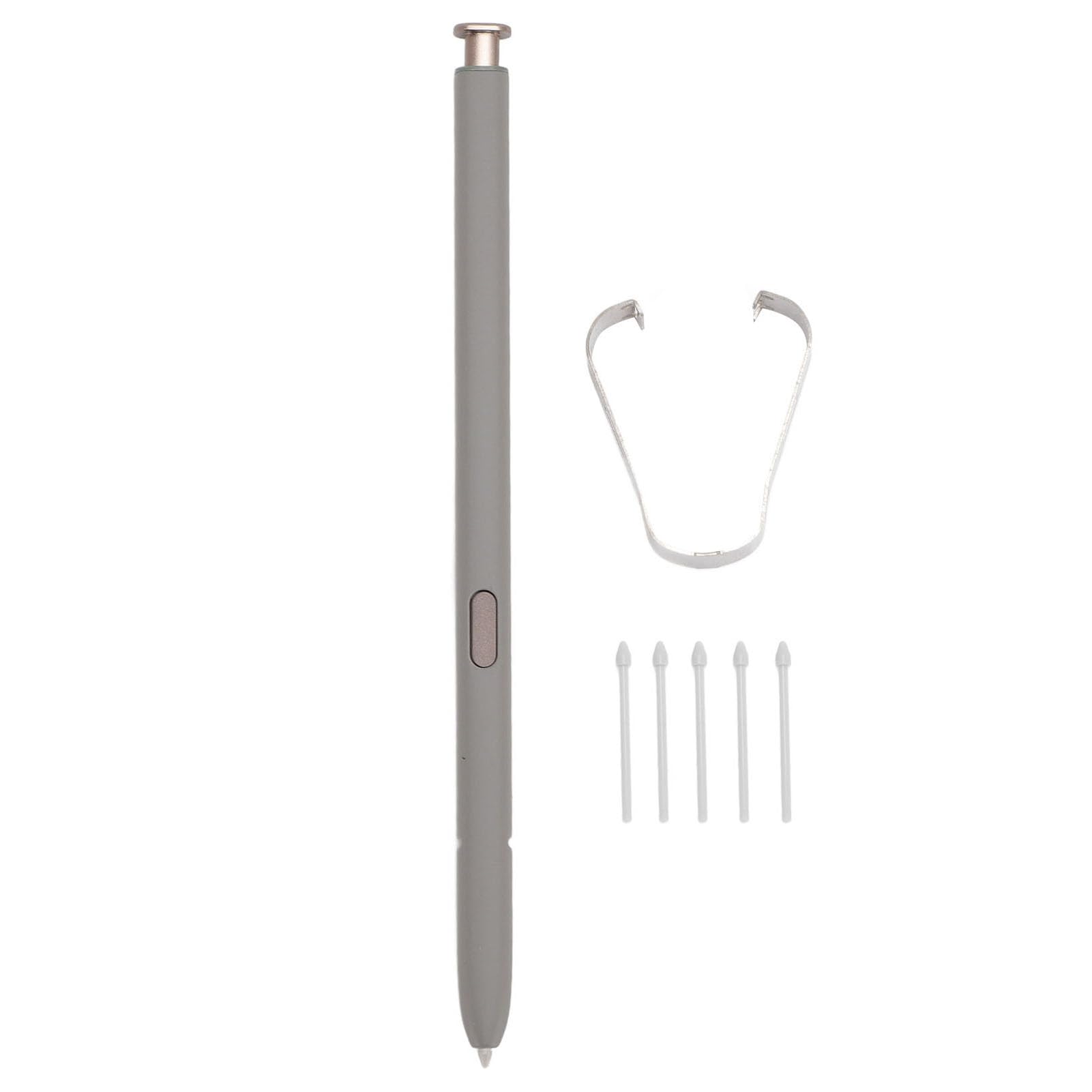 SIXRUN Penna Touchscreen di Precisione, Punta da 0,7 Mm con 4096 Livelli di Pressione per Dispositivi Touch (Giallo e grigio chiaro)