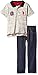U.S. Polo Assn. Boys' Space Dyed Jersey Shirt and Denim Jean