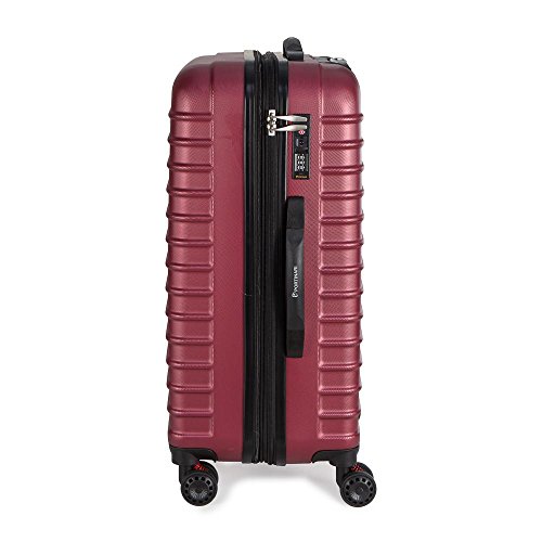 Conjunto de Malas de Viagem em Abs - Swiss Port Paris - Vermelha