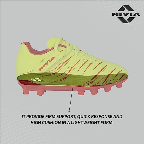 Image of Nivia Carbonite 6.0 Turf Kids Shoes.