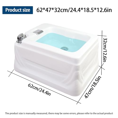 Masajeador spa de pies acrílico portátil con masaje miniatura 3