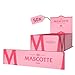 Produktbild Mascotte® Pink Slim Magnet 34 x 50 Heftchen | Rosa Long Papers Zigarettenpapier | Schmal und Dünn Drehpapier mit Magnetverschluss | 1700 Blättchen