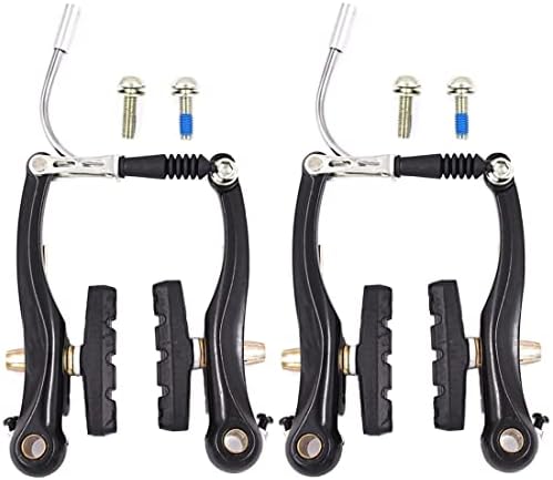 V Brakes for Bikes Linear Bicycle Brake Set LITEONE Mountain Bike Front and Rear V Brakes Set Replacement Parts fit for Most MTB BMX Road Bike 1 Pair