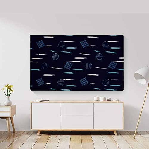 Image of Glassiano Marigold Dustproof Printed 50 inch LED TV Cover Screen Protector Compatible for All Models, Print 43