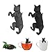 Produktbild Alihoo Tee Infuser, 2-Stück Silikon teesieb teeei teefilter Tea Infuser teekugel, teefilter (2St.Katze)