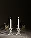 Ner Mitzvah Crystal Candle Holder Set of 2 - Crystal Glass 3