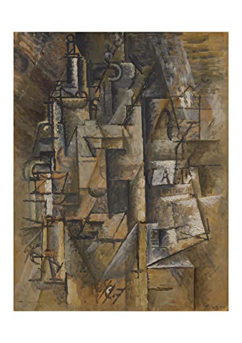 Picasso Paysage grande affiche encadrée semi-brillante Spiffing Prints