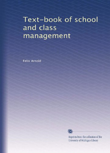  Libro di testo della scuola e della gestione delle classi: Volume 1