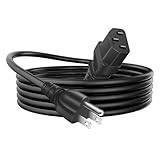 10FT AC Power Cord for ION Block Rocker, ION Pathfinder 2 3 4 280 320, ION Tailgater Speakers, ION Total Pa Supreme/Premier,Monster Rockin Rolle 2 3 4 360, Universal 3 Prong Charging Cable Replacement