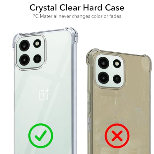Image of Jkobi Shockproof Crystal-Clear Back Cover for Oneplus Nord 6 (Magsafe Wireless Support | Drop & Camera Protection | Hard Polycarbonate)