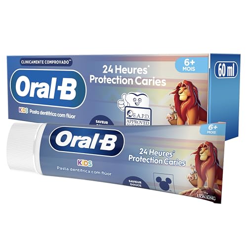 Oral-B Dentifrice Enfant le Roi Lion, 60ml