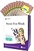 Gentle Steam Eye Heat Mask | 10-PACK | The BEST Heating Eye Mask | Just Put-On and Relax | Reduces Stress, Puffy Eyes & Dark Circles | Eye Steam Mask | Disposable Eye Masks | Spa Feeling @ Home