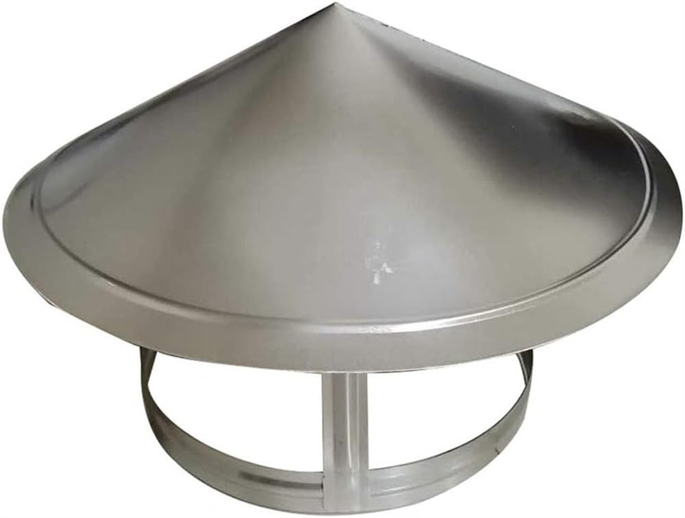 Chapeau de cheminée anti-pluie de 275 mm pour stopper les infiltrations d'eau