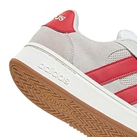 adidas Men's Grand Court Alpha, Crystal White/Better Scarlet/Off White, 13.5 — image 7