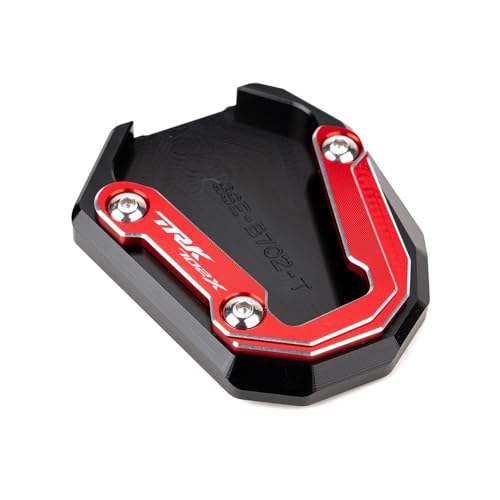Plaque support de béquille moto TRK 702X en aluminium CNC haute résistance
