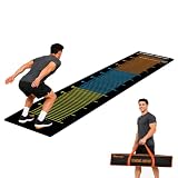 Renvan 12 x 2.5 ft Broad Jump Measurement Mat with Carry Bag