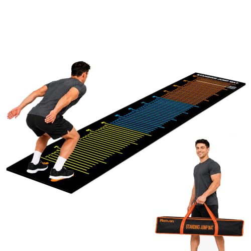 Standing Long Jump Mat with Storage Bag