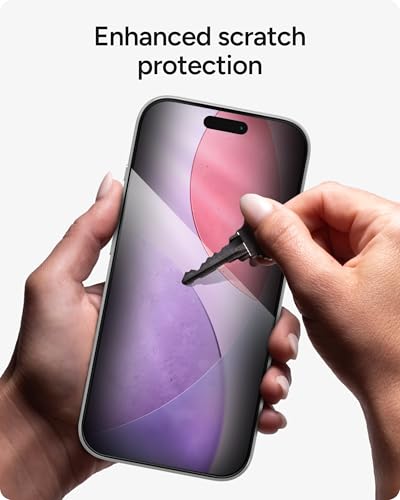 Image of ZAGG Glass Elite Privacy Screen Protector for iPhone 17 Pro - 2-Way Privacy Filter, 5X Stronger, Fingerprint-Resistant, InvisibleShield, Easy Two-Step Installation