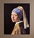 Produktbild Bilderdepot24 selbstklebende Fototapete Jan Vermeer - Alte Meister "Das Mädchen mit dem Perlenohrgehänge" 130 x 155 cm - direkt vom Hersteller, Vinyl