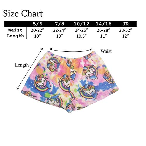 Confetti and Friends – Short de pijama felpudo, Blue Soccer, 7-8