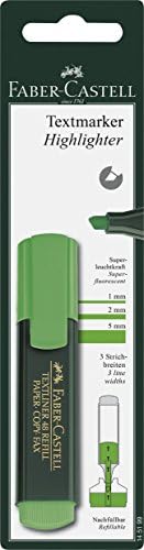Faber-Castell 145199  zakreślacz tekstowy, 48 Refill, zielony