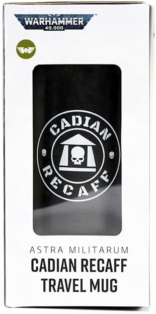 Starforged Warhammer 40K Cadian Recaff Space Marine Astra Militarum Sports Water Bottle Set