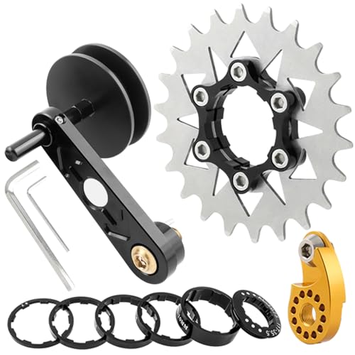 Tendeur de chaîne vélo en alliage d'aluminium usiné pour pignon fixe