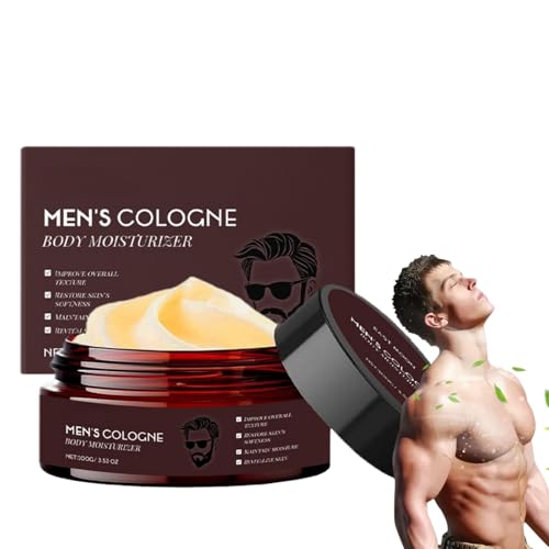 Body Butter for Men,Cologne Scented Body Butter for Men,Deep Nourishing Lotion,Moisturizing Bo/dy Cream,Long-Lasting Fragrance Bo/dy Lotion,Boost Charisma & Confidence,Keeps Skin Hydrated