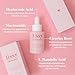 Mandelic Acid Serum Toner Exfoliant | Great For Acne Breakouts, Reduce Redness, Balancing Treatment | Plus Niacinamide, Licorice Root & Hyaluronic Acid, Hydration (Lissy Skincare)