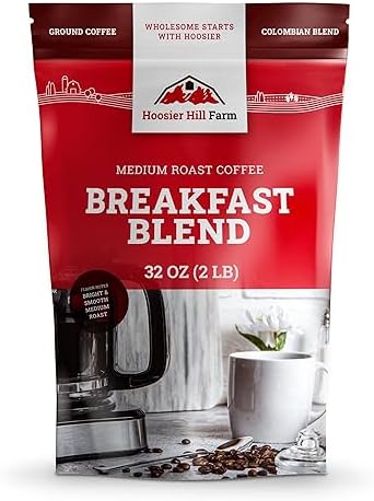 Photo inspiration: Visual Reference: Amazon Com Hoosier Hill Farm Breakfast Blend Ground Coffee Medium
