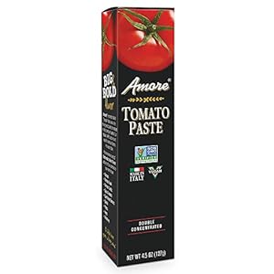 Image of Amore Tomato Paste, 4.5 Ounce (Pack of 12)